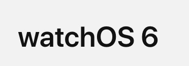 WatchOSのロゴ
